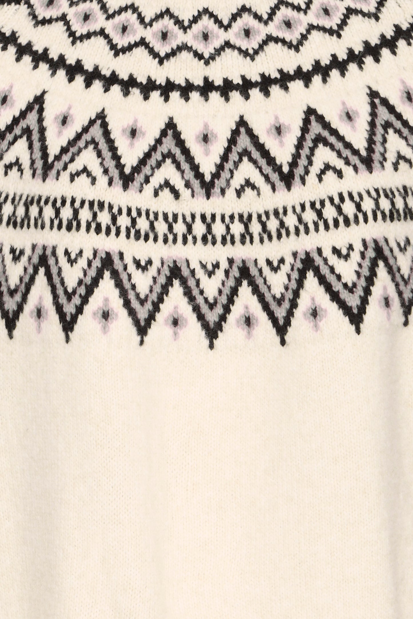Byohelle Jacquard Jumper | Oatmeal Melange