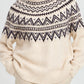 Byohelle Jacquard Jumper | Oatmeal Melange