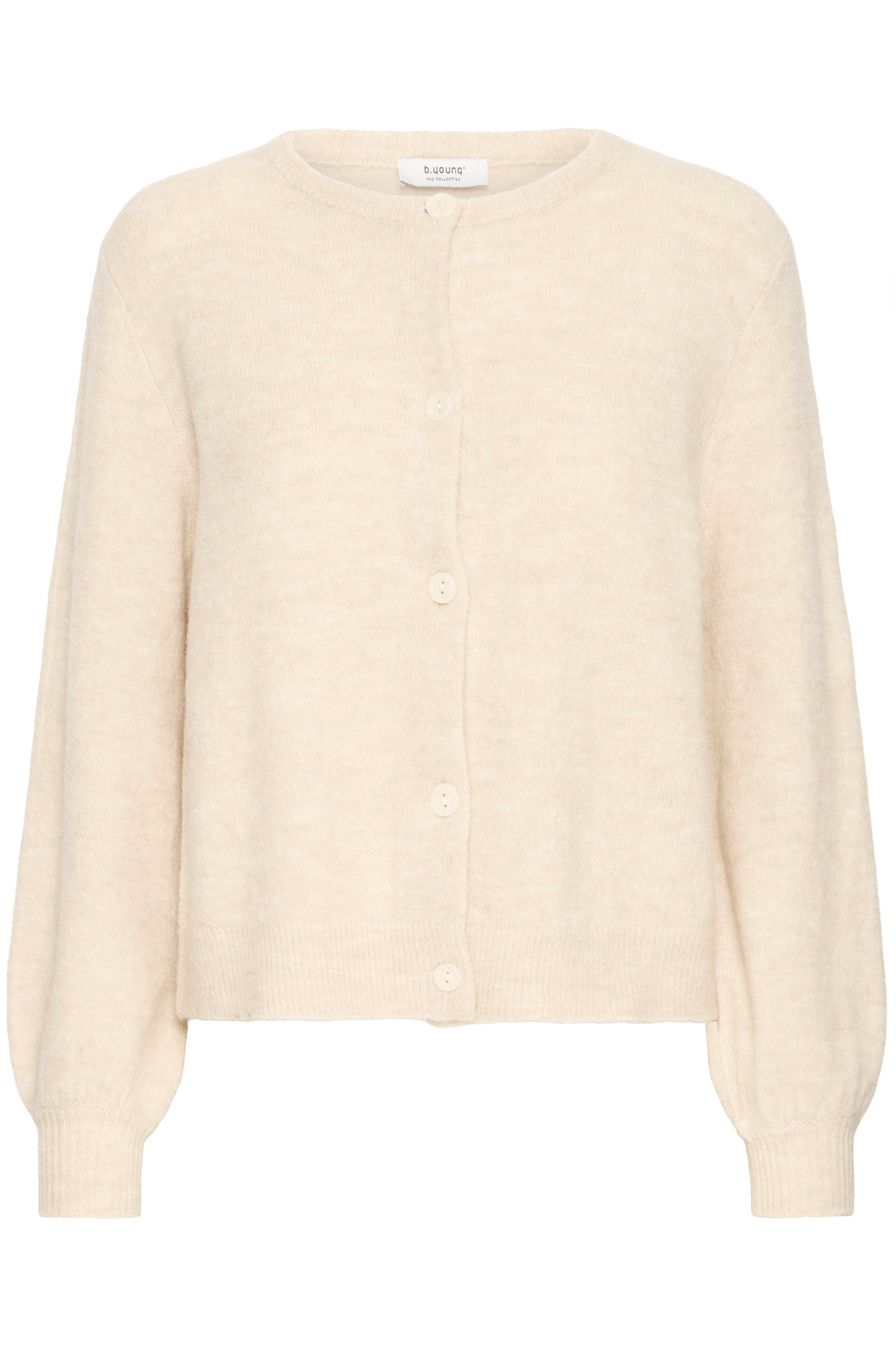 Bynimma Plain Cardigan | Oatmeal Melange