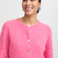 Bynimma Plain Cardigan | Phlox Pink