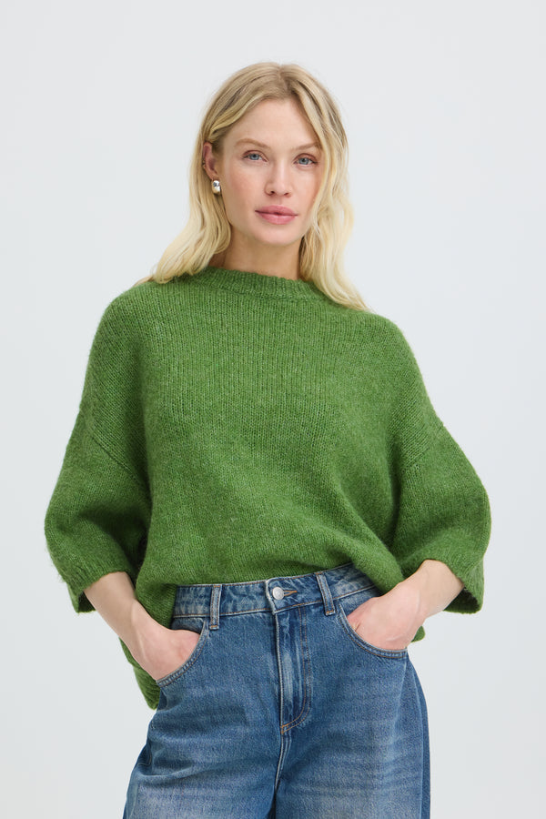 B Young Otia Jumper | Artichoke Green