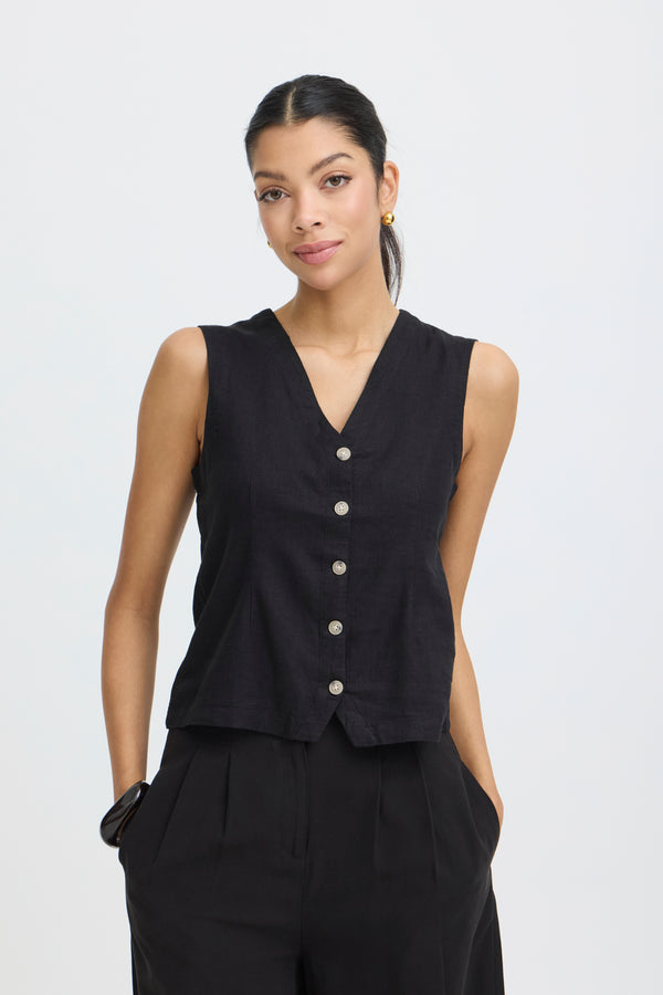 B Young Falakka Waistcoat | Copenhagen Night