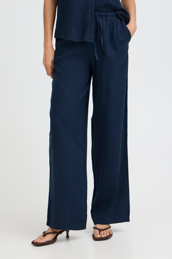 B Young Falakka Long Trousers | Copenhagen Night