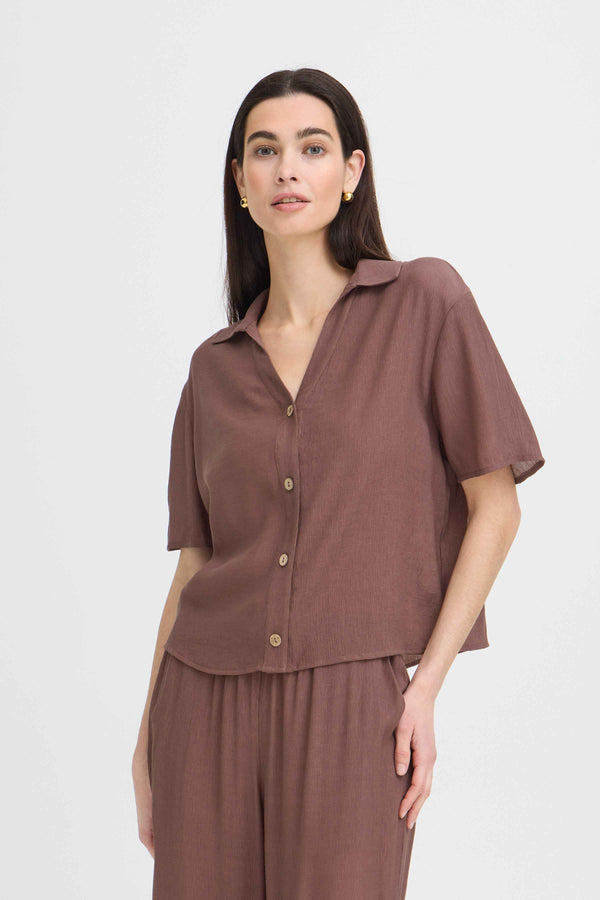 B Young Erolo Shirt | French Roast