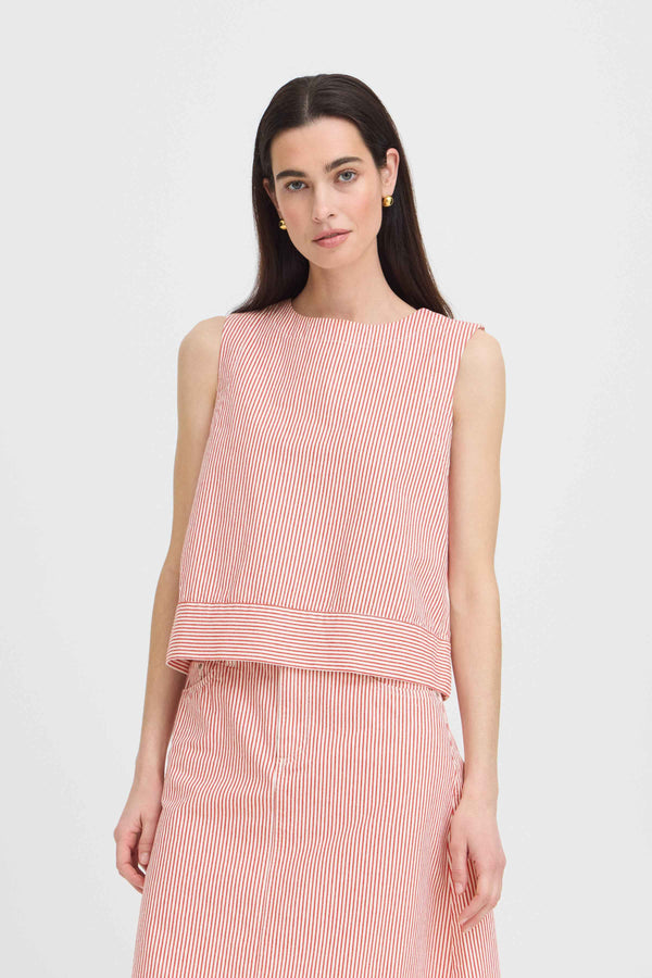B Young Laro Top | Molten Lava Stripe