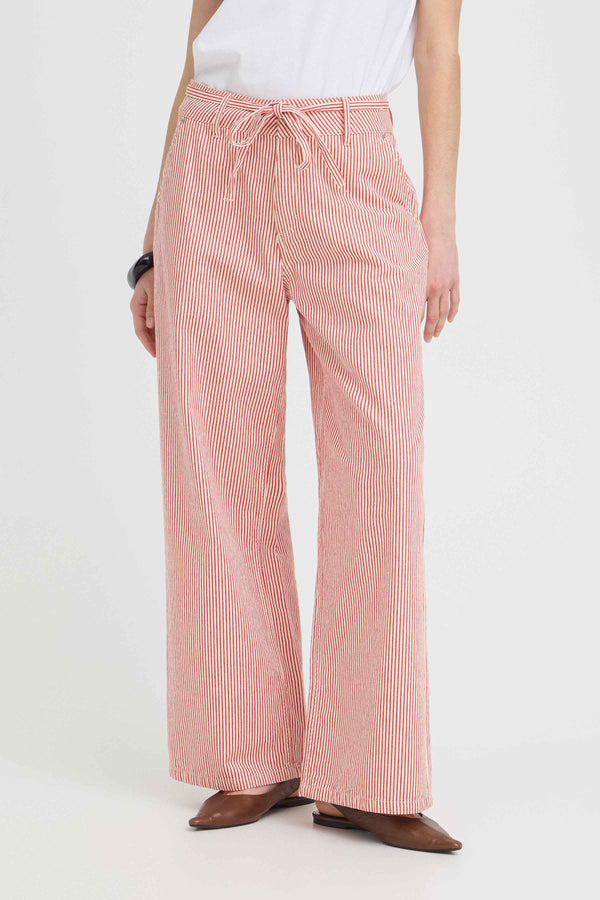 B Young Laro String Pants | Molten Lava Stripe
