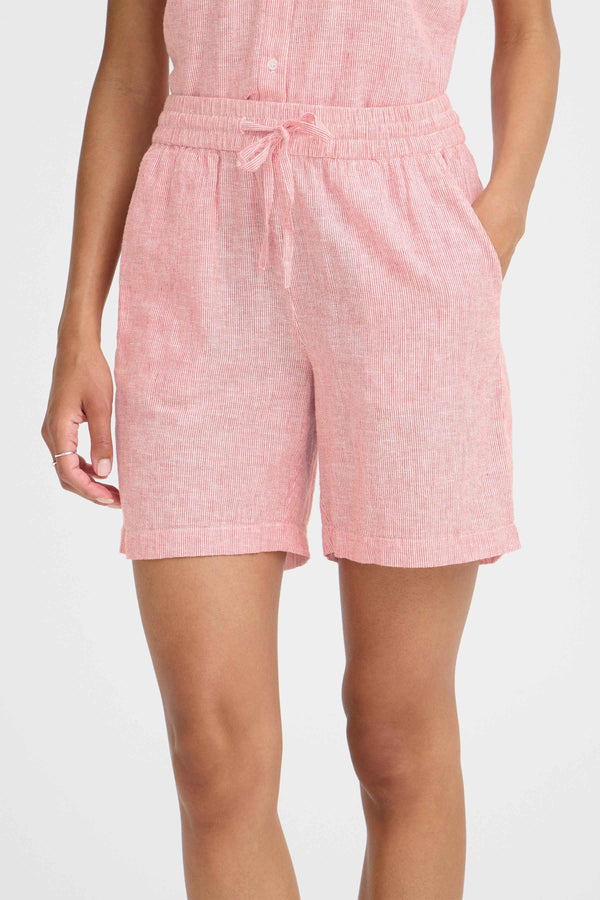 B Young Izola Shorts | Molten Lava Stripe