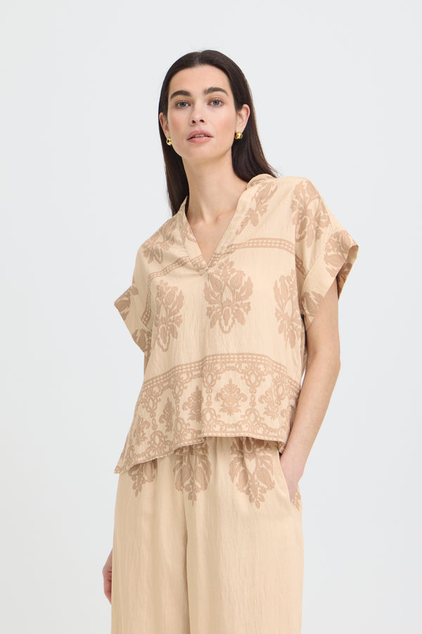 B Young Jayce Blouse | Cement Anthemion