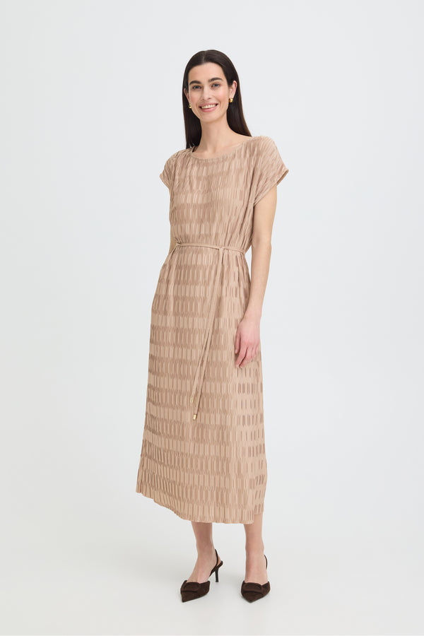B Young Uvika Dress | Stucco