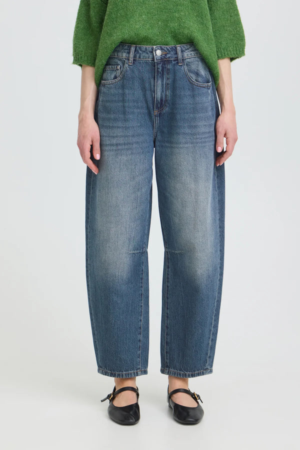 B Young Kalluna Jeans | Mid Blue Denim