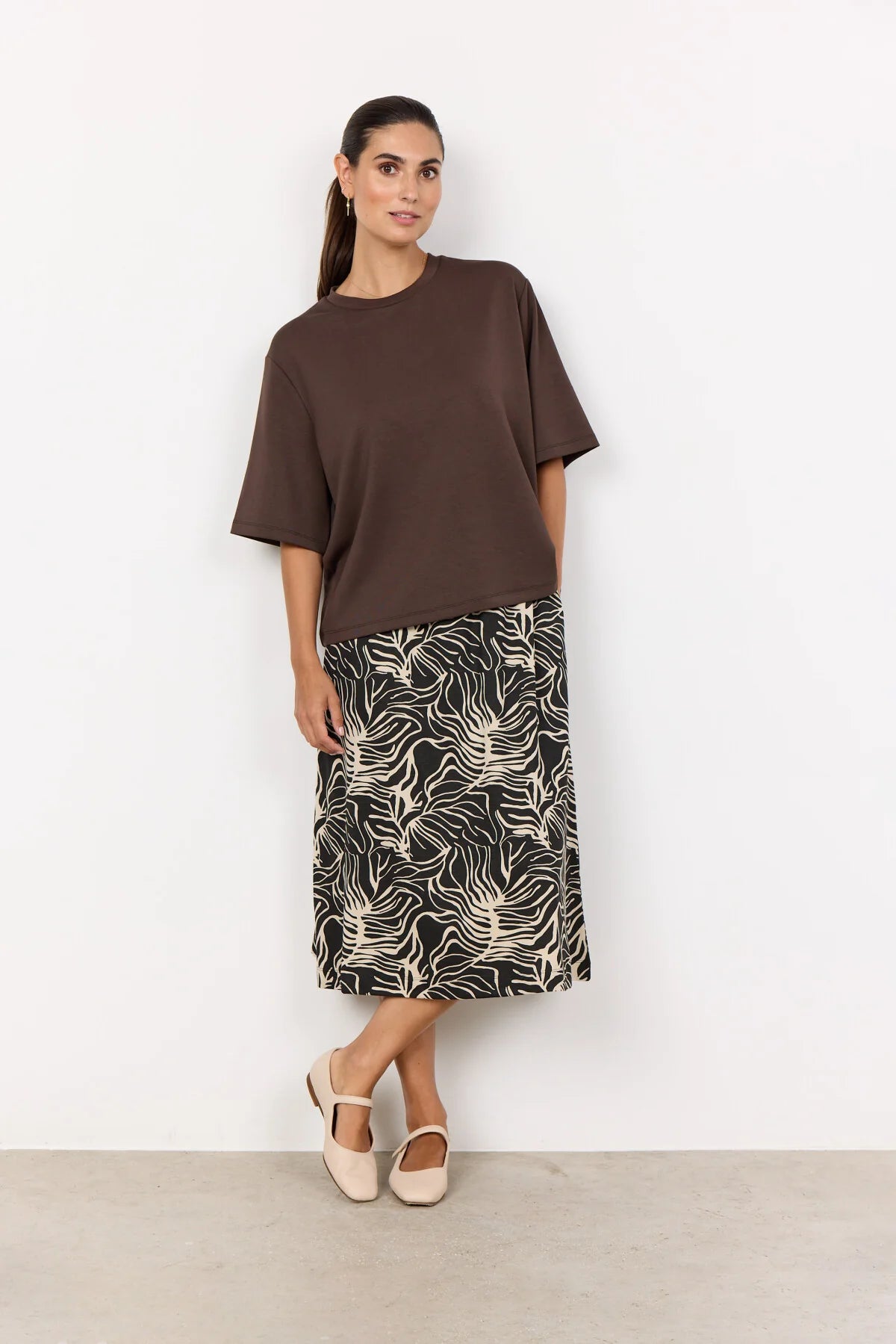 Soya Concept Banu T-Shirt | Hot Fudge