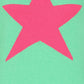 Keira Cashmere Blend Star Jumper | Green & Fuchsia