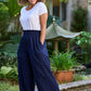 Torino Cotton Double Cloth Trousers | Navy
