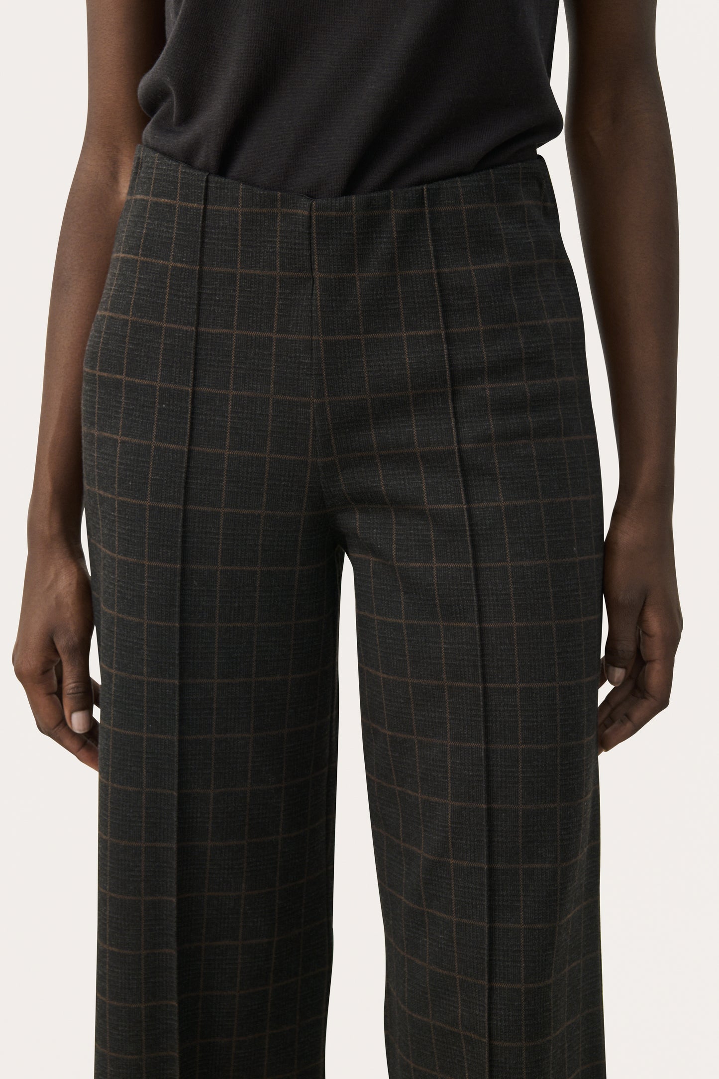 Part Two Ilisan Trousers | Grey Check