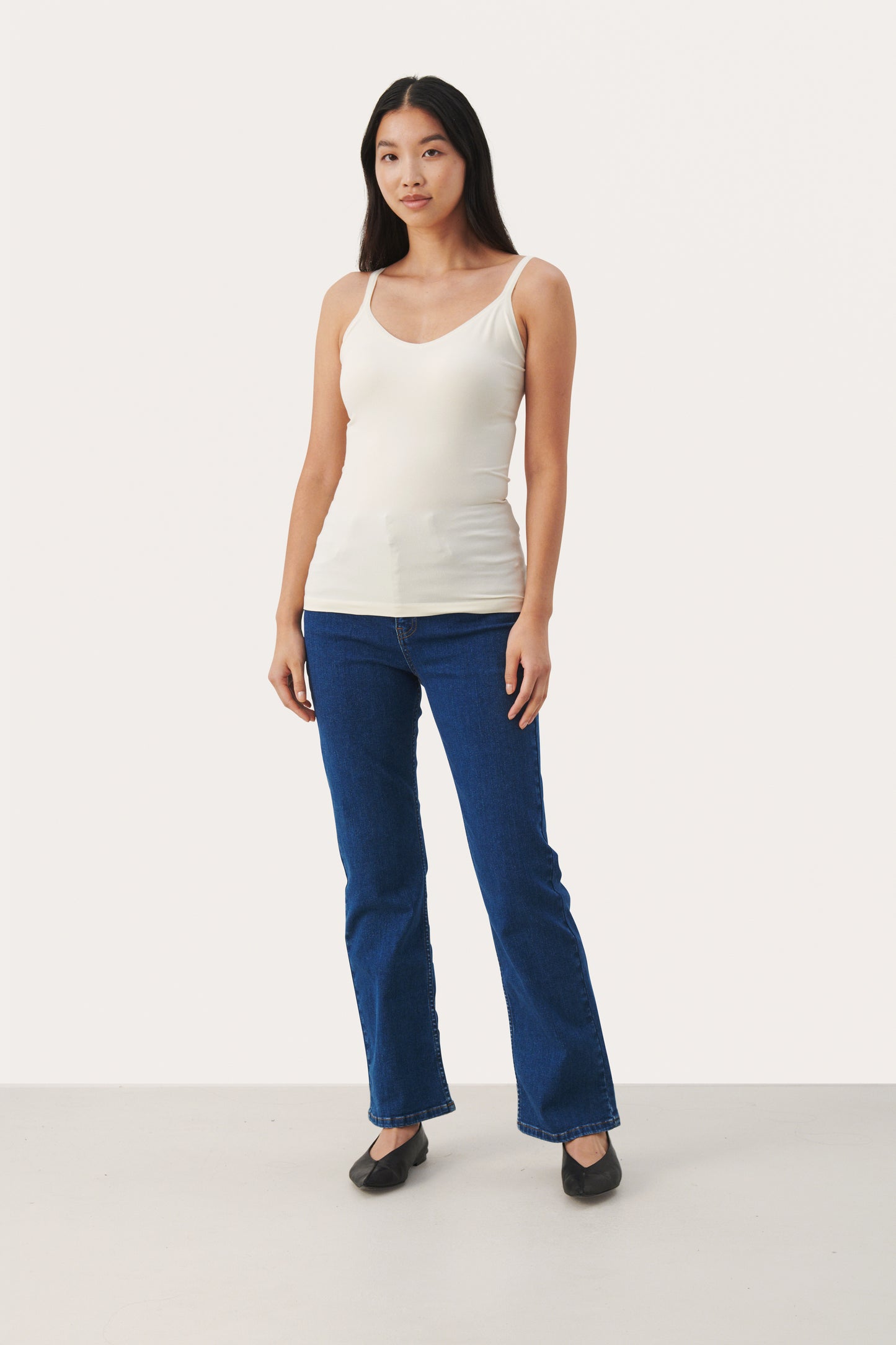 Part Two Hydda Top | Whitecap Gray