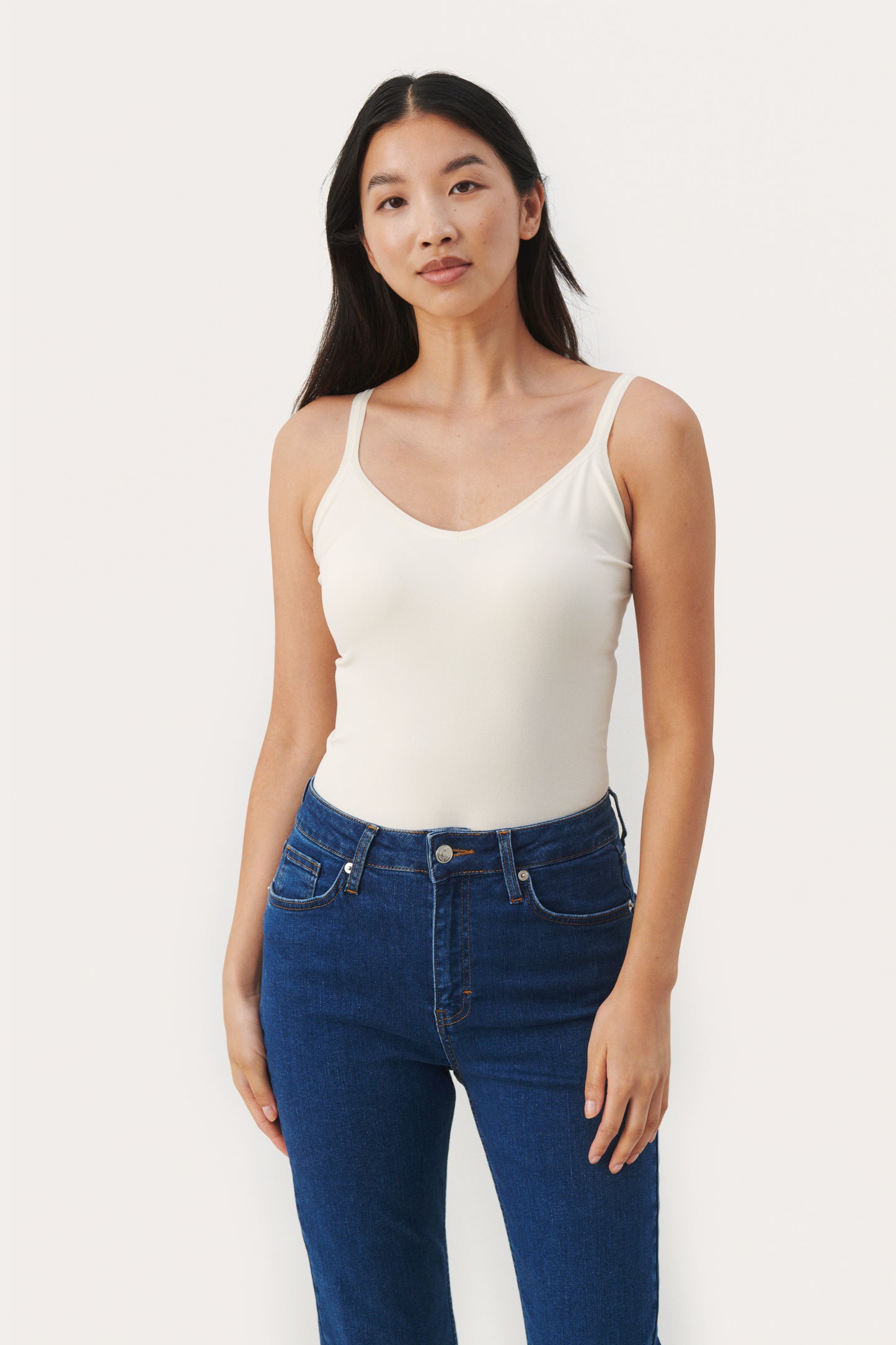 Part Two Hydda Top | Whitecap Gray