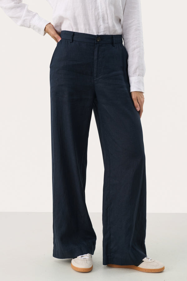 Part Two Ninnes Linen Trousers | After Midnight