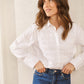 Part Two Natinka Shirt | Bright White