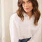 Part Two Natinka Shirt | Bright White