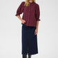 Part Two Toni Blouse | Tawney Port
