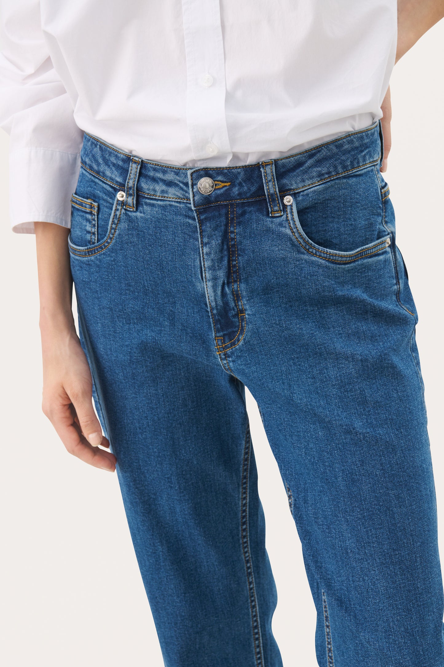 Part Two Judy Jeans | Medium Dark Blue Denim