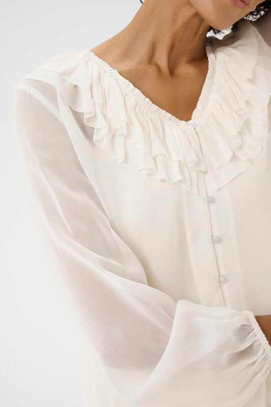 Part Two Sanaz Blouse | Eggnog
