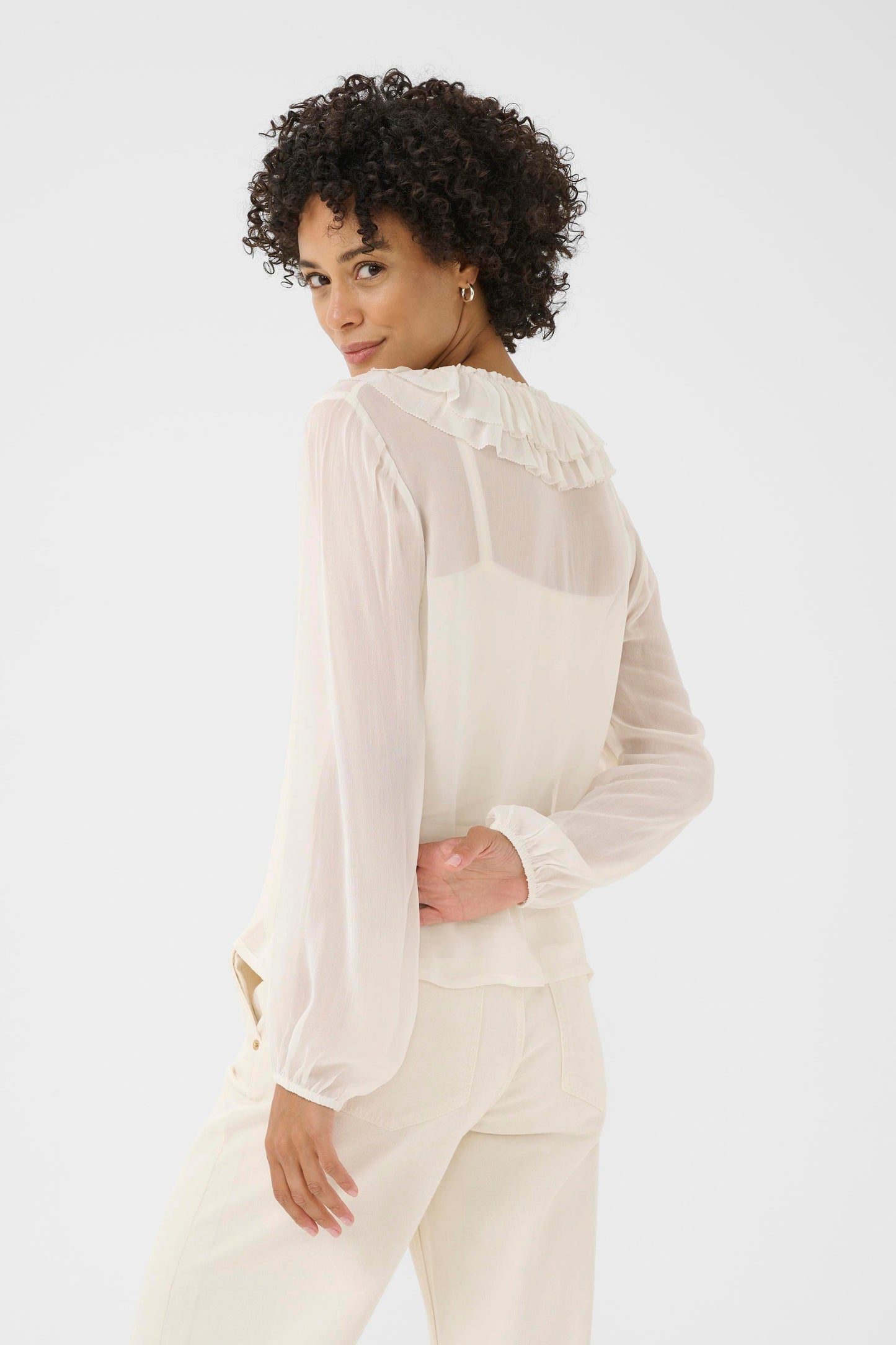 Part Two Sanaz Blouse | Eggnog