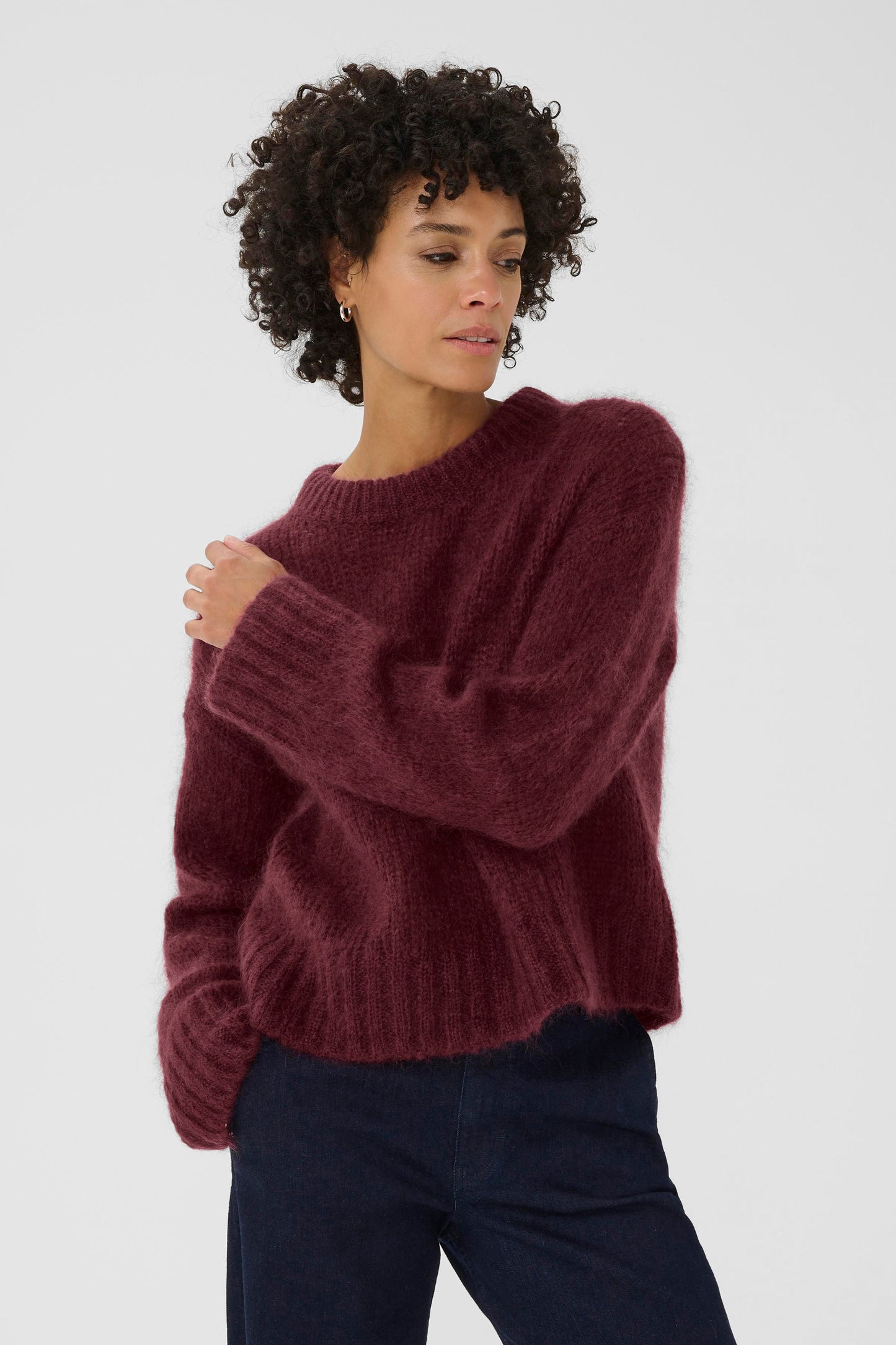 Part Two Sille Pullover | Tawny Port
