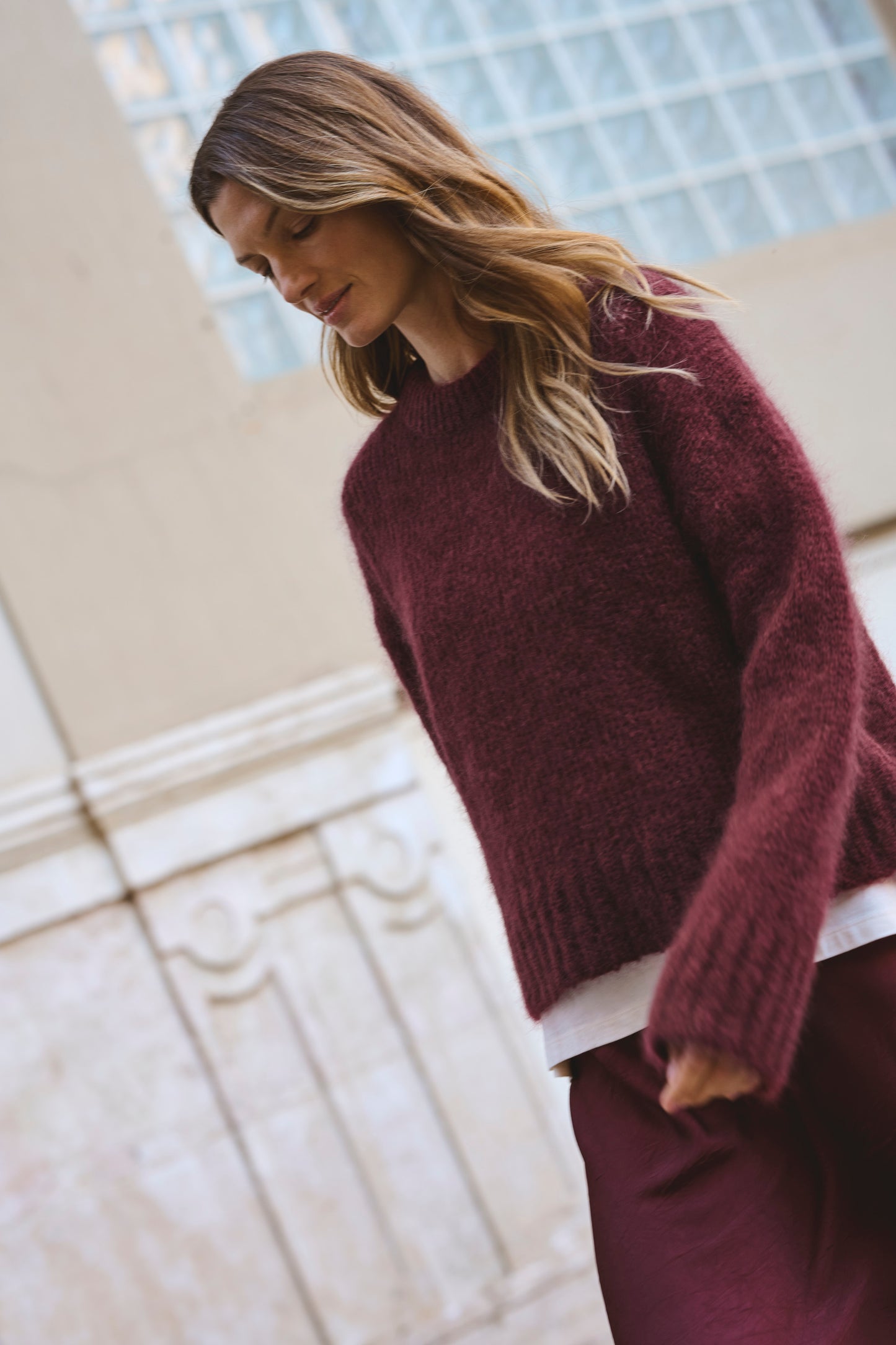 Part Two Sille Pullover | Tawny Port