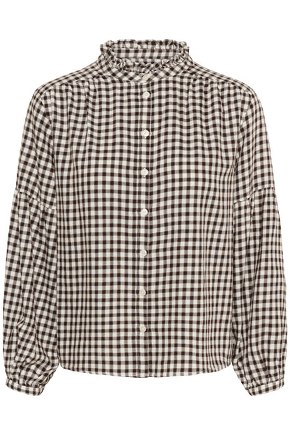 Part Two Samilla Shirt | Garnache Mini Check