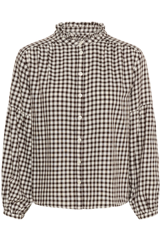 Part Two Samilla Shirt | Garnache Mini Check