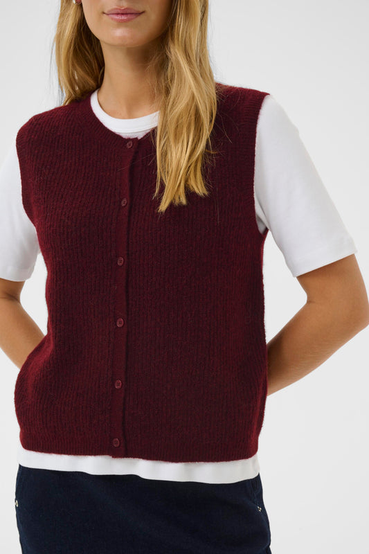 Part Two Pimira Waistcoat | Tawny Port