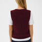 Part Two Pimira Waistcoat | Tawny Port