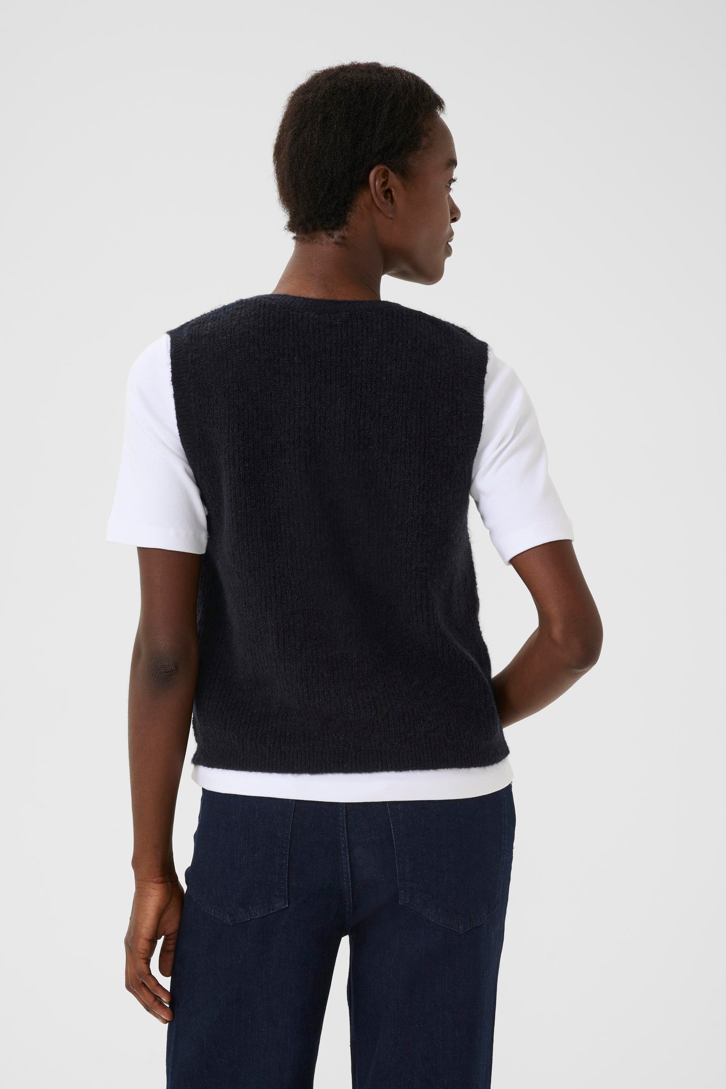 Part Two Pimira Waistcoat | Dark Navy