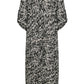 Soaked in Luxury Zaya Dress | Black Stroke Print