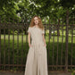 Soaked in Luxury Arjana Maxi Dress | Khaki Green & White Dot