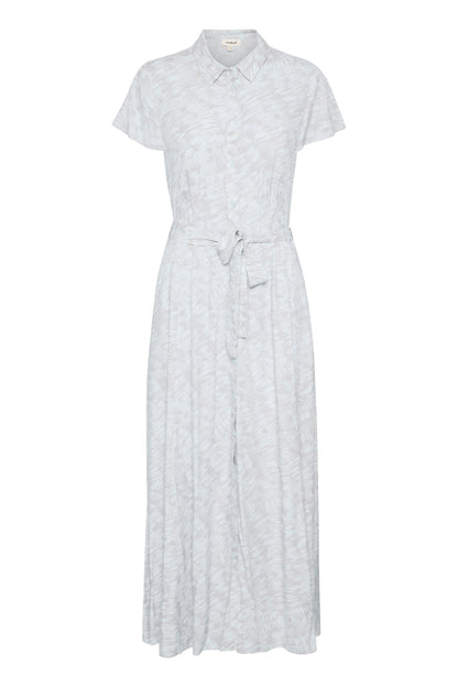 Soaked in Luxury Arjana Maxi Dress | Silver Blue Stoke
