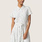 Soaked in Luxury Arjana Maxi Dress | Silver Blue Stoke