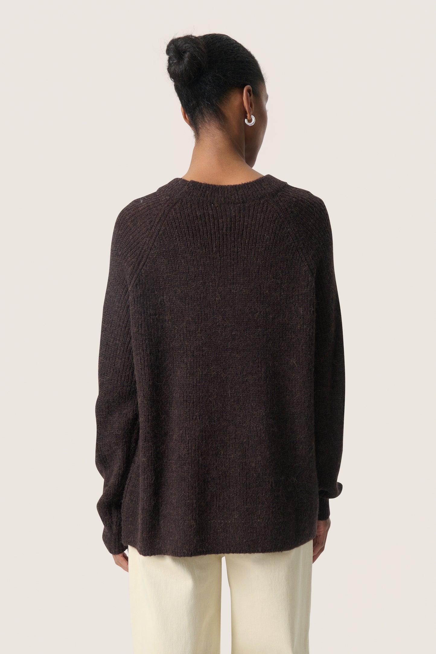 Soaked in Luxury Tuesday Raglan Pullover | Chocolate Torte
