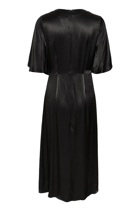Soaked in Luxury Milu Midi Dress | Black