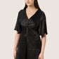 Soaked in Luxury Milu Midi Dress | Black
