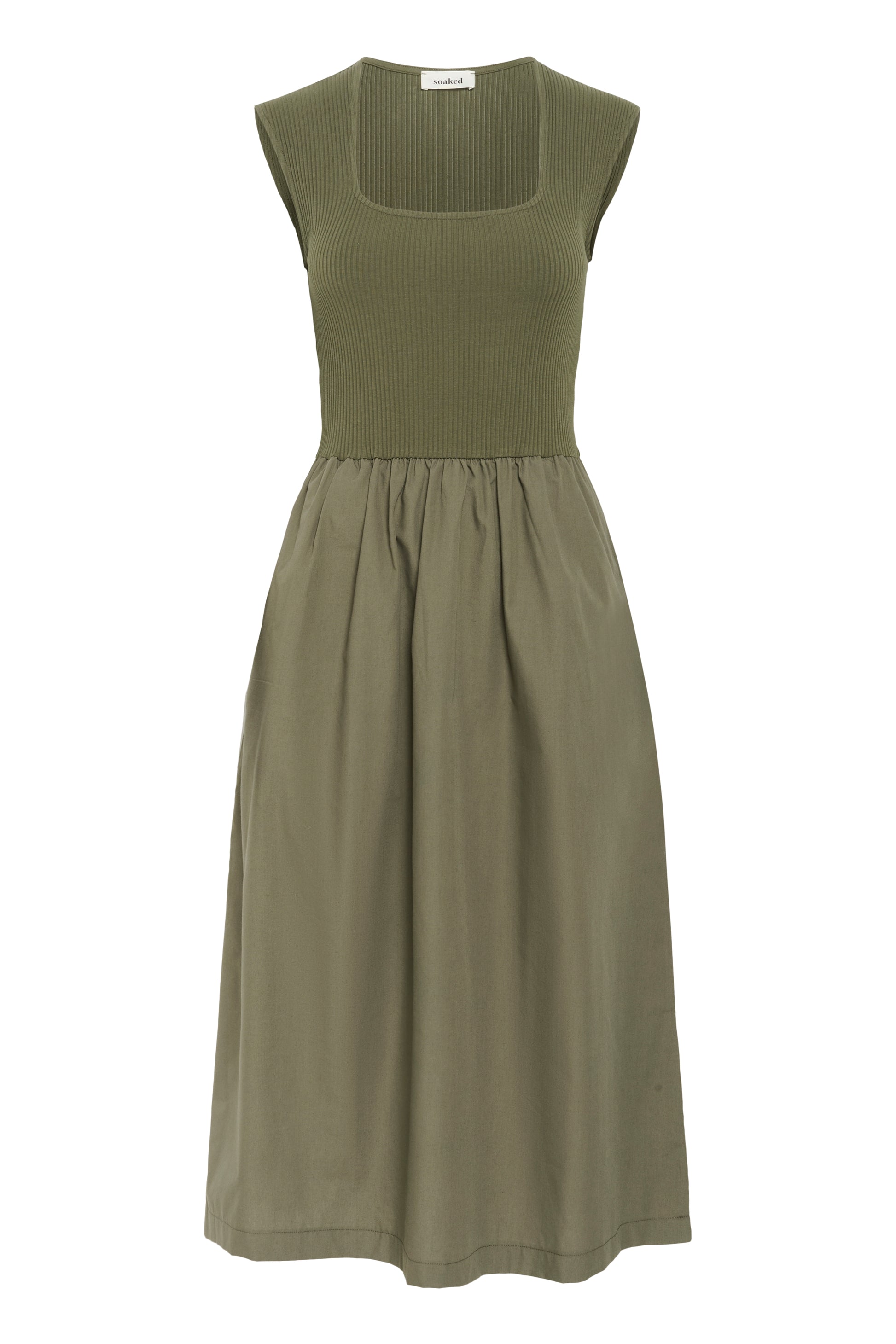 Soaked in Luxury Simone Phoebe Dress | Grape Leaf