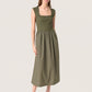 Soaked in Luxury Simone Phoebe Dress | Grape Leaf