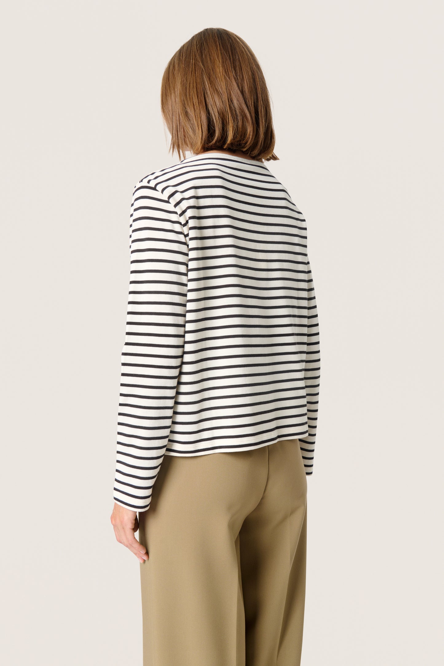 Soaked in Luxury Neo New Long Sleeve Tee | Whisper White & Black