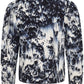 Soaked in Luxury Jazzlyn Blouse | Dark Navy Landscape Print