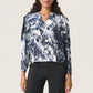 Soaked in Luxury Jazzlyn Blouse | Dark Navy Landscape Print