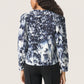 Soaked in Luxury Jazzlyn Blouse | Dark Navy Landscape Print