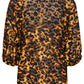 Soaked in Luxury Gunvy Amily Blouse | Tortoise Print