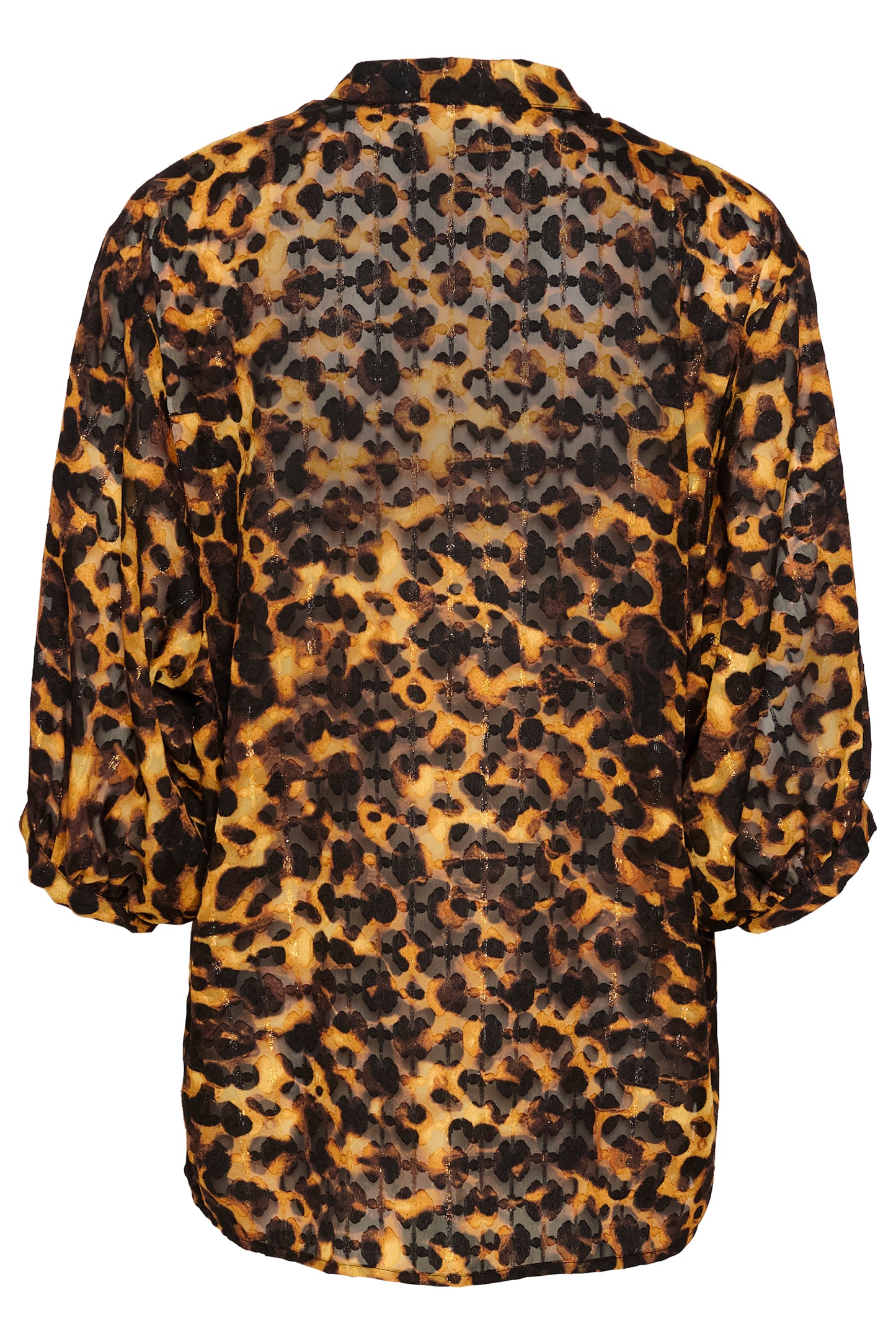 Soaked in Luxury Gunvy Amily Blouse | Tortoise Print