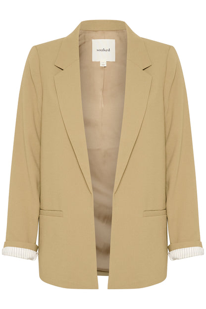 Soaked in Luxury Shirley Fold-Up Blazer | Elmwood